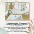 Washboard Washing Clothes Hand Wash Board - Bucket, Basin for Laundry