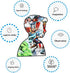 LELEMON 100 Pieces Disney Avengers Jigsaw Puzzles for Kids Ages 4-8 Superhero Puzzles Boys Girls Children Learning Educational Puzzles Portable Box Pack Toy