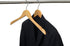 Nature Smile Solid Gugertree Wood Shirt and Dress Hangers with Notches with Anti-Rust Chrome Hook Pack of 10 (Natural)