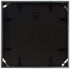 Golden State Art, 12.5x12.5 inches Aluminum Vinyl Record Album Cover Frame, Black Color