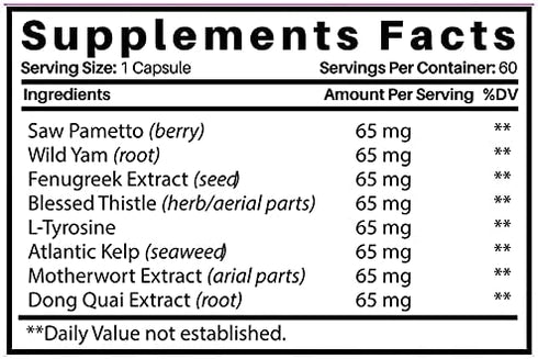 Forever Feminine – Premium Breast Enhancement Pills – Naturally Lift, Firm and Grow Breast – Potent Breast Enlargement Pills – Breast Plumping and Shaping Formula for Women (60 Capsules)