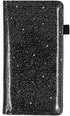 Menesia Checkbook Cover for Men & Women RFID Glitter Leather Check Book Holder Wallet
