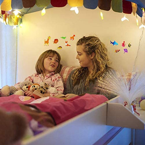 UPINS 200 Counts 3D Animal Puffy Small Stickers Sheets Bulk for Kids Toddlers, Foam Sticker Books for Kids