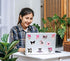 Kuromi and My Melody Stickers Pack| 50pcs Cute My Melody Kuromi Sanrio Stickers for Laptop Water Bottle Travel Case Phone Skateboard - Vinyl Waterproof Kawaii Stickers for Kids Adults Teens Girls