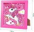 TOY Life 5D Diamond Painting for Kids with Wooden Frame - Diamond Arts and Crafts for Kids Ages 6 - 8 - 10 - 12 - Gem Painting Kit - Unicorn Diamond Painting Kits for Kids, Boys, Girls (Unicorn)