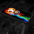 Designed Leopard Print iPhone 7 Plus 8 Plus Case with Buckle Ring 360° Rotatable Silvery Durable Ring Buckle, TPU Black Antiskid Tread Phone Case for iPhone 7 Plus 8 Plus (Cool Soccer)