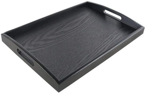 practicalWs Black Wood Contact Paper 17.8'' x 78.7'' Peel and Stick Wood Wallpaper Self Adhesive Shelf Liner Covering for Kitchen Countertop Cabinets Drawer Furniture Wall Door Vinyl PVC