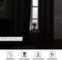 MIULEE Blackout Curtains Room Darkening Thermal Insulated Drapes Solid Window Treatment Set Grommet Top Light Blocking Curtain for Living Room / Bedroom 2 Panels 52 x 63 inch Grey