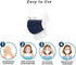 Disposable Face Mask 100 PCS Breathable Safety Masks