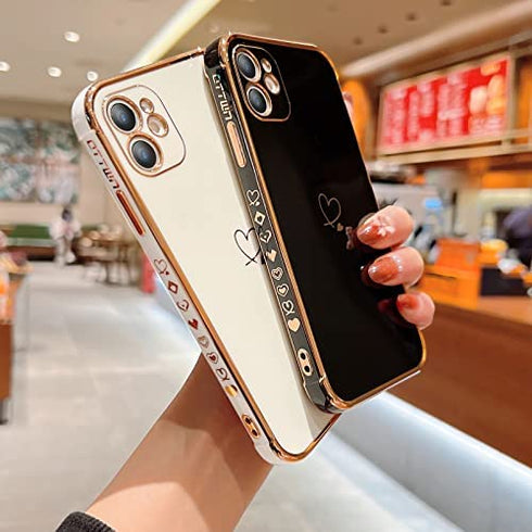 ottwn Compatible with iPhone 11 Case for Women Cute Soft TPU with 4 Corners Shockproof Protection 11 Phone Case Only, Full Camera Protection iPhone 11 Case (6.1 Inch)
