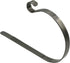 Elf Logic - 4 Pack Christmas Stocking Holder - Large Elegant, Adjustable, Metal Stocking Hook - Low Profile Christmas Fireplace Hooks/Mantle Clips for Mantles Between 3 and 5 inches. (4 Pack)