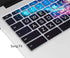 CaseBuy Keyboard Cover for ASUS Chromebook Flip C433 C434TA 2-in-1 Laptop, ASUS C302CA/C423NA/C425TA/C433TA-AS384T/C434TA-DH342T DSM4T DS384T C523NA 14" Chromebook, Letters in Upper Case, Galaxy Black