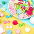 76 Pieces Self Hinge Plastic Hair Barrettes for Girls Multi-coloured Flower and Bowknot Hair Clips Cute Hair Barrettes 80s 90s Hair Clips Cartoon Design Hairpins Hair Accessories (Flower, Bowknot)