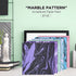 YARUMI Marble Pattern Scrapbook Paper, Single-Sided 6"×6" Patterned Paper Collection, Colorful Scrapbooking Paper Pad 160Gsm Cardstock Die-Cut Backgrounds Arts Crafts DIY Origami Decoupage - 24 Pages