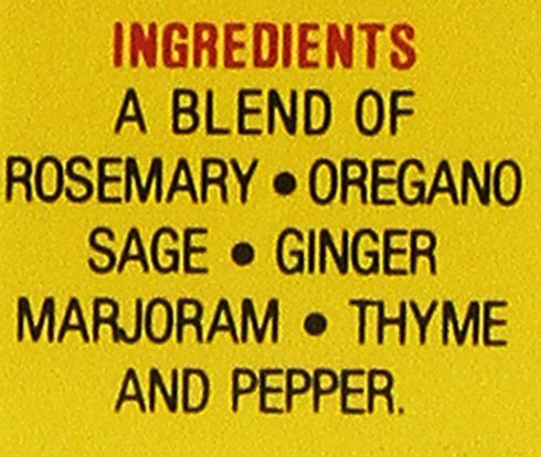 Bell's All Natural Seasoning - 1 oz