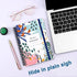 JUBTIC Password Book with Printed Alphabetical Tabs - Spiral Bound Password Keeper for Internet Address, Website, Username Log in. Password Organizer & Notebook for Home Office -5.2" x 7.7''