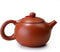Teapot Chinese Yixing Clay Xishi Pot 7oz /200ml Zisha ZiNi Gongfu cha for Loose Tea (Red brown)