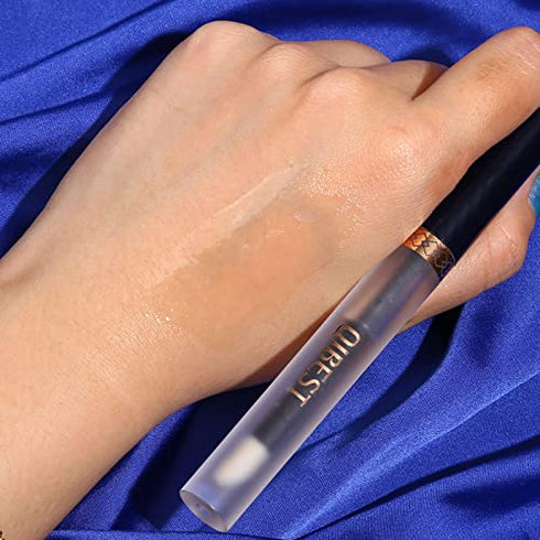 QiBest 7Pcs Matte Liquid Lipstick + 1Pcs Lip Plumper Makeup Set Kit, Long Lasting Waterproof Lip Gloss Set Pigmented Velvet Lip Makeup Gift Sets for Girls and Women(Passion Red)