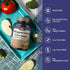 Elixeed Magnesium Glycinate, 300 mg of Elemental Magnesium, Chelated & Non-Buffered, Maximum Bioavailability, for Muscle, Bone & Nerve Health, Promotes Relaxation, 90 Tablets, Non-GMO & No Gluten