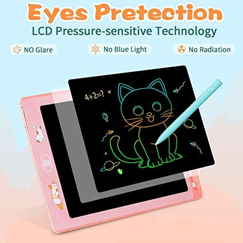 WONDAY Toys for 3 4 5 6 7 8 Years Old Girls Toys Gifts for Girls Toys for Girls Age 4 5 6 7 Little Girl Toys Age 4-5 LCD Writing Tablet for Kids Birthday Gift for 3 4 5 6 Years Old Girls Kids