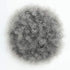 THEMIS HAIR Afro Puff Drawstring Ponytail For Black Women , High Puff Drawstring Short Ponytail Bun For Natural Hair , Afro Kinky Curly Ponytail Hairpieces With Clip In Color Smoky Gray