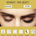 Richsky Magnetic Eyelashes, 3D Reusable Natural Magnetic Eyelashes Waterproof Set with 10ml Upgraded Hypoallergenic Magnetic Eyeliner Kit,Easy to Apply-No Glue(5 Pairs)