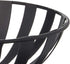 Spectrum Diversified Stripe Fruit Bowl, 1 EA, Black