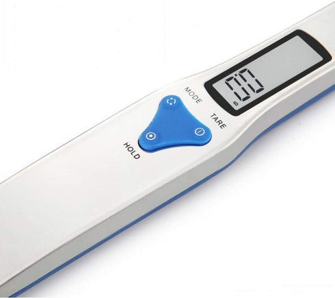 Kitchen Scale Spoon Gram Measuring Spoon, 500g/0.1g Blue Cute Digital Weight Scale Spoon Milligram Measuring Scoop Grams Electronic Measuring Cup for Portioning Tea, Flour, Spices, Medicine