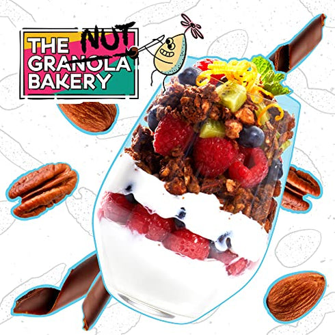 The Granola Bakery Chocolate Keto Granola Cereal | 2g Net Carb | Low Carb Snack, 11 Ounces