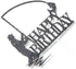 Black Glitter Happy Birthday Cake Topper, Birthday Party Decorations, Fishing Cake Topper, Fisherman Birthday Party Supplies