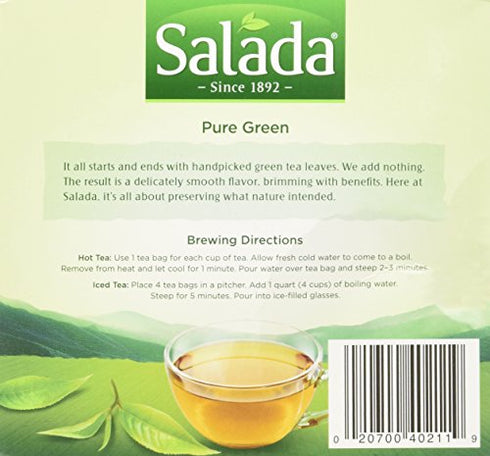 Salada Tea Green 100%,40 tea bags
