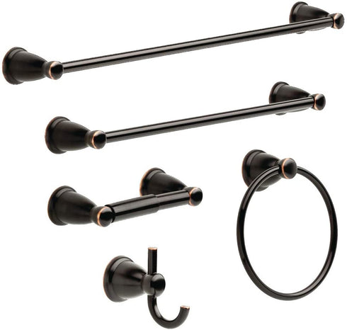 Franklin Brass Kinla Towel Hook, Oil Rubbed Bronze, Bathroom Accessories, KIN35-ORB-1