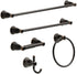Franklin Brass Kinla Towel Hook, Oil Rubbed Bronze, Bathroom Accessories, KIN35-ORB-1
