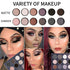 DE'LANCI Smokey Grey Goth Black Eyeshadow Palette, Pigmented Velvety Matte Shimmer Neutral Silver Eyeshadow Pallet,Long-Lasting Natural Nude Brown Dark Small Makeup Palette Eye Shadow, Cruelty Free…
