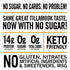 Tillamook Country Smoker Zero Sugar Keto Friendly Beef Jerky, Black Pepper, 2.2 Ounce