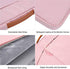 17 17.3 Inch Laptop Sleeve Case for HP Envy 17/ Pavilion 17/ Dell Inspiron/ Asus VivoBook/ MSI/ Lenovo IdeaPad/ LG Gram Notebook Computer Bag,Pink