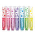 Three Cheers for Girls by Make It Real - 7 Days Glitter Lip Gloss - Flavored Lip Gloss Set for Girls - Strawberry, Raspberry, Vanilla and More! - 7 Piece Lip Gloss Kit