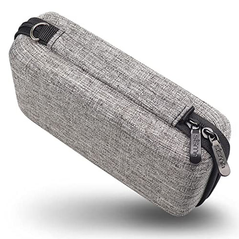 sisma 64 Game Case Compatible with Nintendo 3DS DS Switch Game Cartridges,Game Card Holders Organizer Travel Storage Safekeeping Grey Carry Case