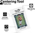 Passive Paradise Card Grading Centering Tool Set - 30x Magnifying Tool Included - Sports Trading Card Submission Pre-Inspection Kit