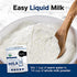 Healthier Comforts Organic Whole Milk Powder | Certified USDA Organic Powdered Milk | Kosher, Gluten Free, Non-GMO Dry Milk Powder Whole Milk | Dried Milk w/ Resealable Packaging, Shelf Stable Milk 7oz
