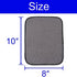 (3-Pack) Microfiber Bowling Ball Towel - 10 Inches x 8 Inches Premium Quality Bowling Ball Shammy Pad with Easy-Grip Dots - Clean Bowling Ball from Dirt and Oil to Improve Grip and Precision
