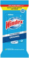 Windex Glass and Surface Pre-Moistened Wipes, Original, 38 Count