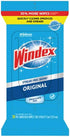 Windex Glass and Surface Pre-Moistened Wipes, Original, 38 Count
