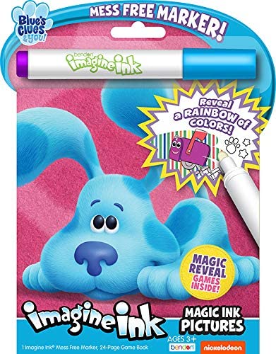 Blue's Clues and You! Coloring Book Set ~ Blues Clues Imagine Ink Book with Magic Pen, Play Pack with Fun-Size Activity Book, Crayons, Blues Clues Stickers (Blues Clues Party Favors)