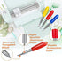 40 Pcs Replacement Blades for Cricut Explore Air2/Air 3 /Maker Cutting Machines - Including 10PCS Fine-Point Blades, 20PCS Standard Blaeds and 10PCS Deep Cutting Blades for Replacement Cricut Blades