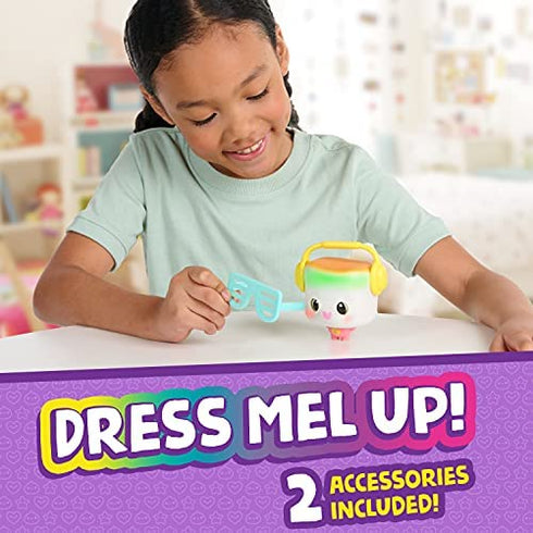 My Squishy Little Marshmallow – Interactive Doll Collectible with Accessories – Mel (White)