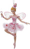 Kurt Adler Nutcracker Suite Sugar Plum Fairy Christmas Tree Ornament C9255 New