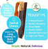 Nature Gnaws - Long Lasting Dog Chews for Dogs - Puppy Chew Treats - Chew Bones - Puppy Bully Sticks and Chew Sticks - Puppy Bones for Teething - Combo Bag - Natural, Rawhide Free (12 Count)