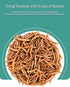 Reptile Food Dried Mealworms Pet Worms Food for Bearded Dragon, Lizard, Turtles, Chameleon, Monitor, Frog, Sugar Glider, Chickens, Ducks, Wild Birds, Fish, Hamsters and Hedgehogs (3.5 OZ)