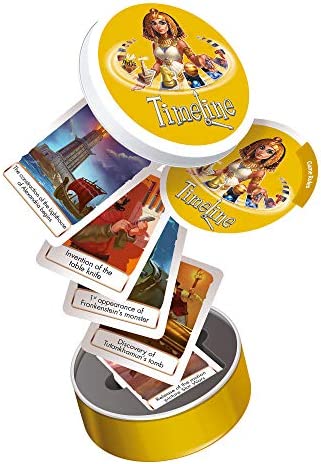 Timeline Classic Card Game | Fun Educational Trivia Game for Adults and Kids | Ages 8+ | 2-6 Players | Average Playtime 15 Minutes | Made by Zygomatic